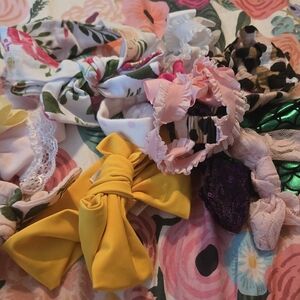 Colorful Hair Scrunchies Set